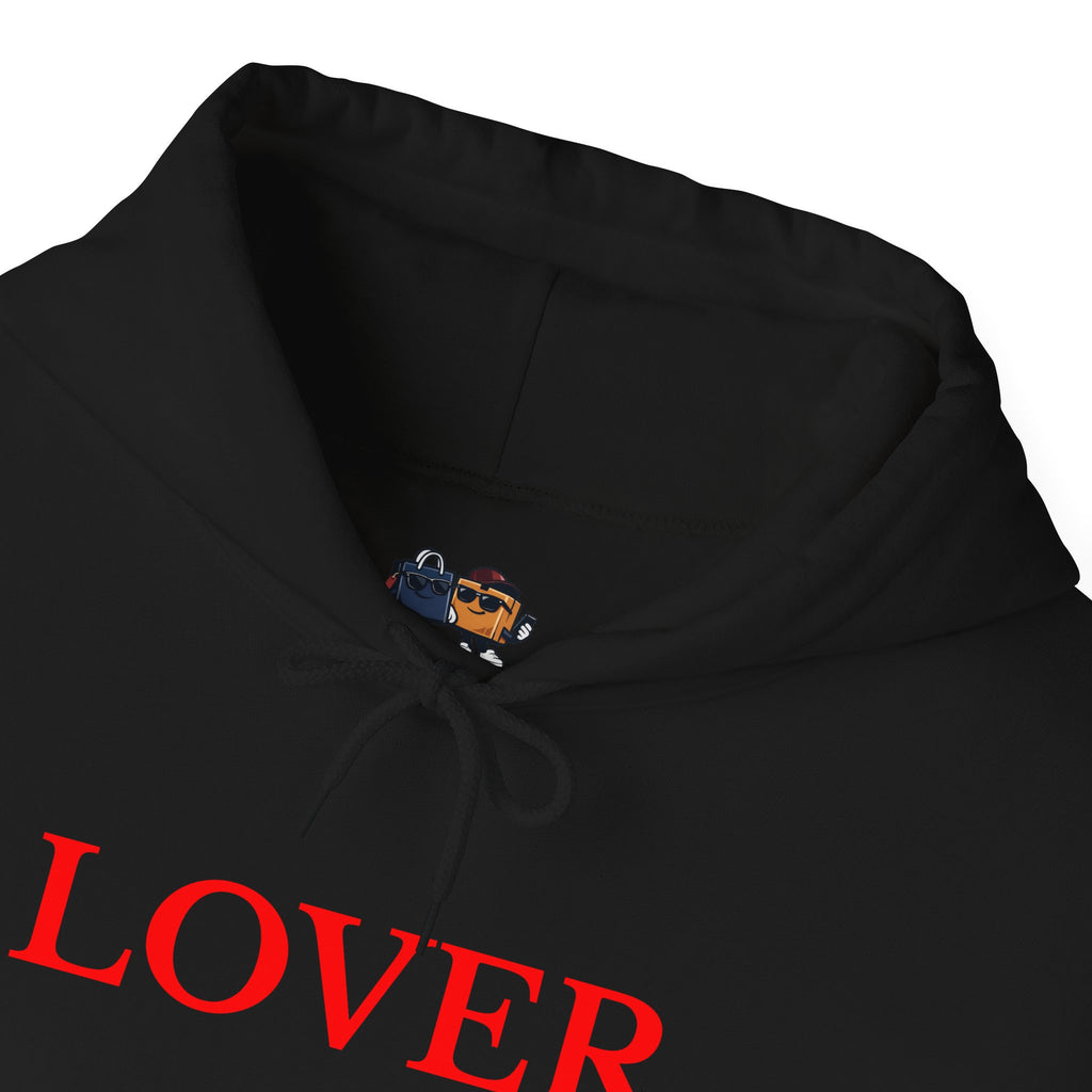 "Lover." Minimal Heavy Blend Hoodie