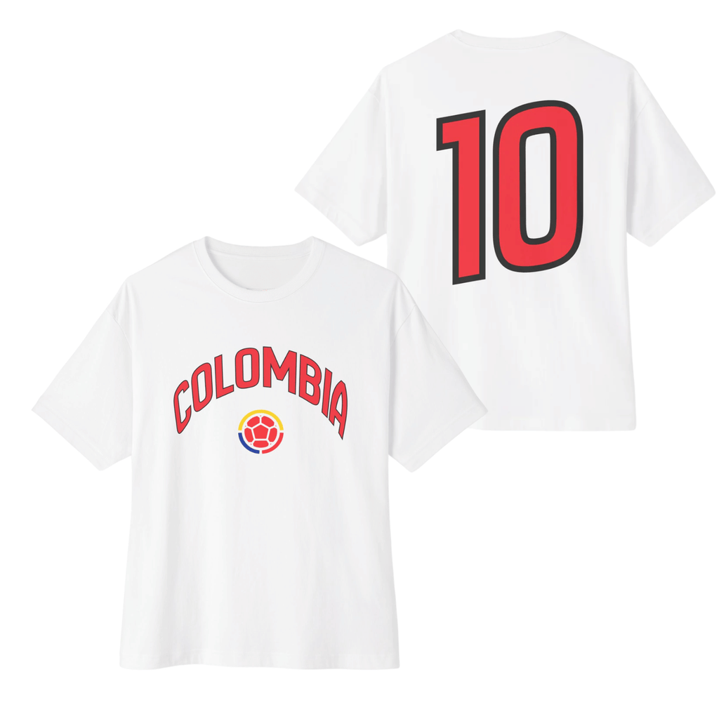 "Colombia" World Cup Fever Football Tee