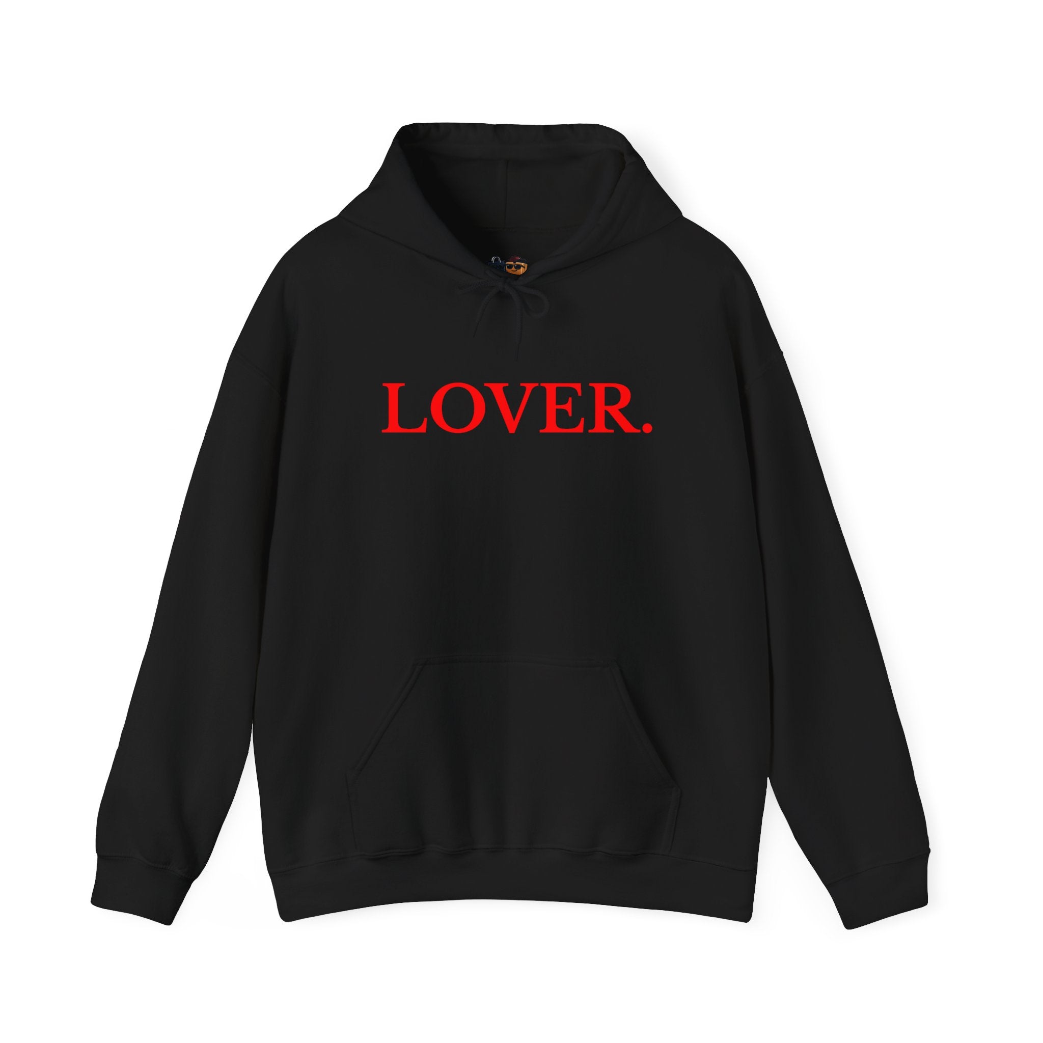 "Lover." Minimal Heavy Blend Hoodie