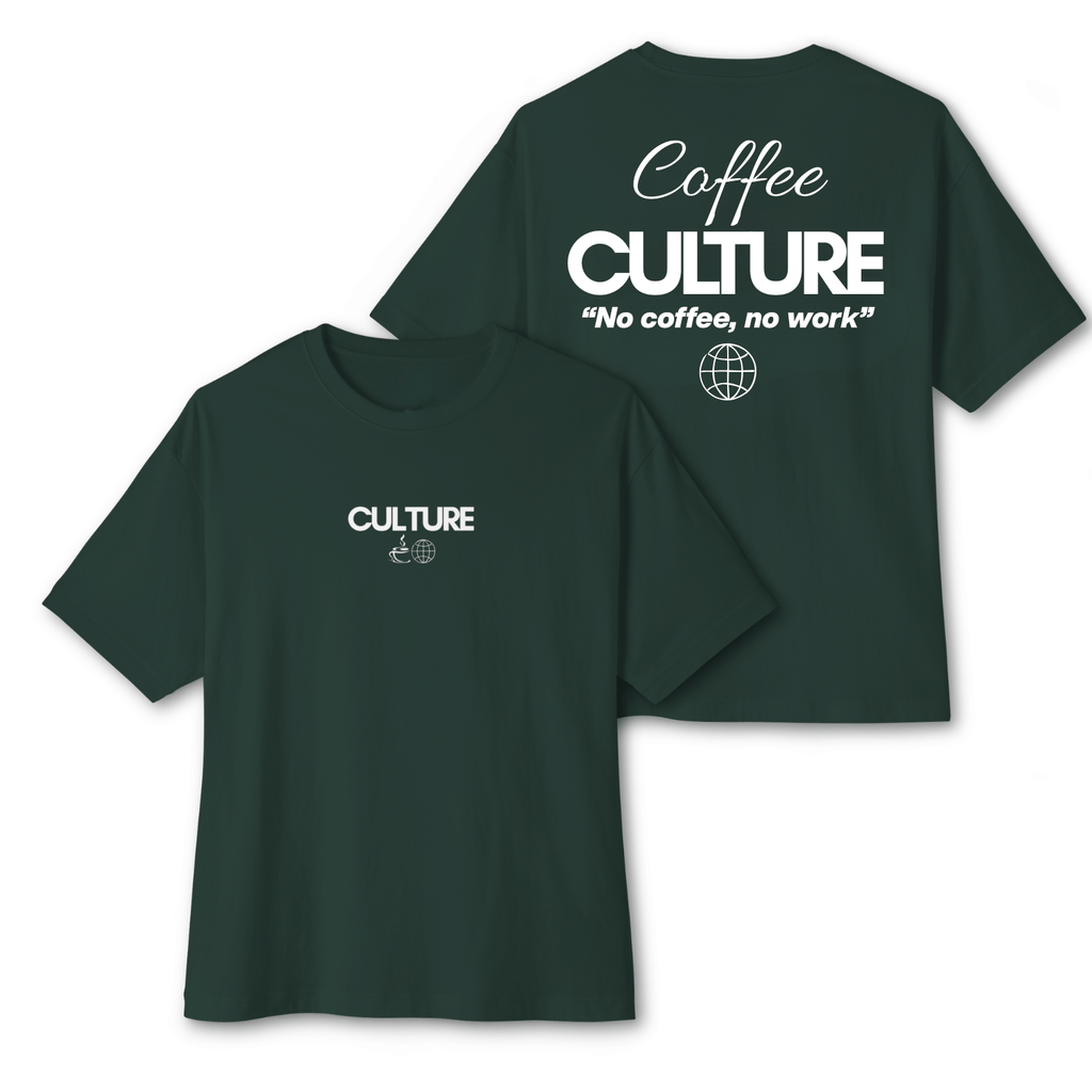 "No Coffee, No Work" Heavyweight Tee