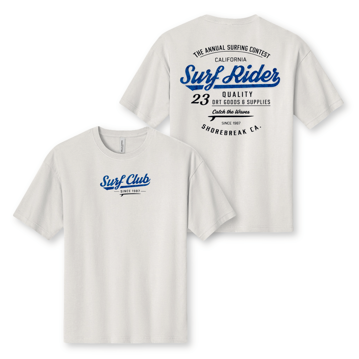"Surf Rider" Vintage Heavyweight Tee